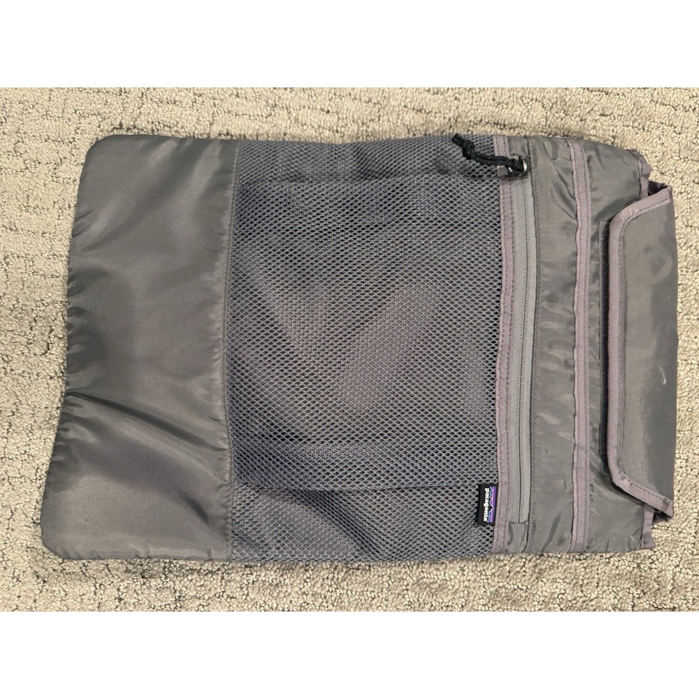 Patagonia Refugio Lap Top Sleeve Grey/Gray with Zip-Mesh Pocket
